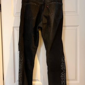 Levi’s black denim jeans